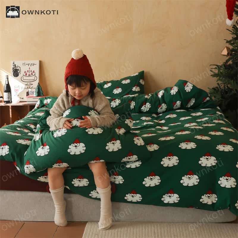 Christmas Pure Cotton Soft Bedding Set(4PCS)