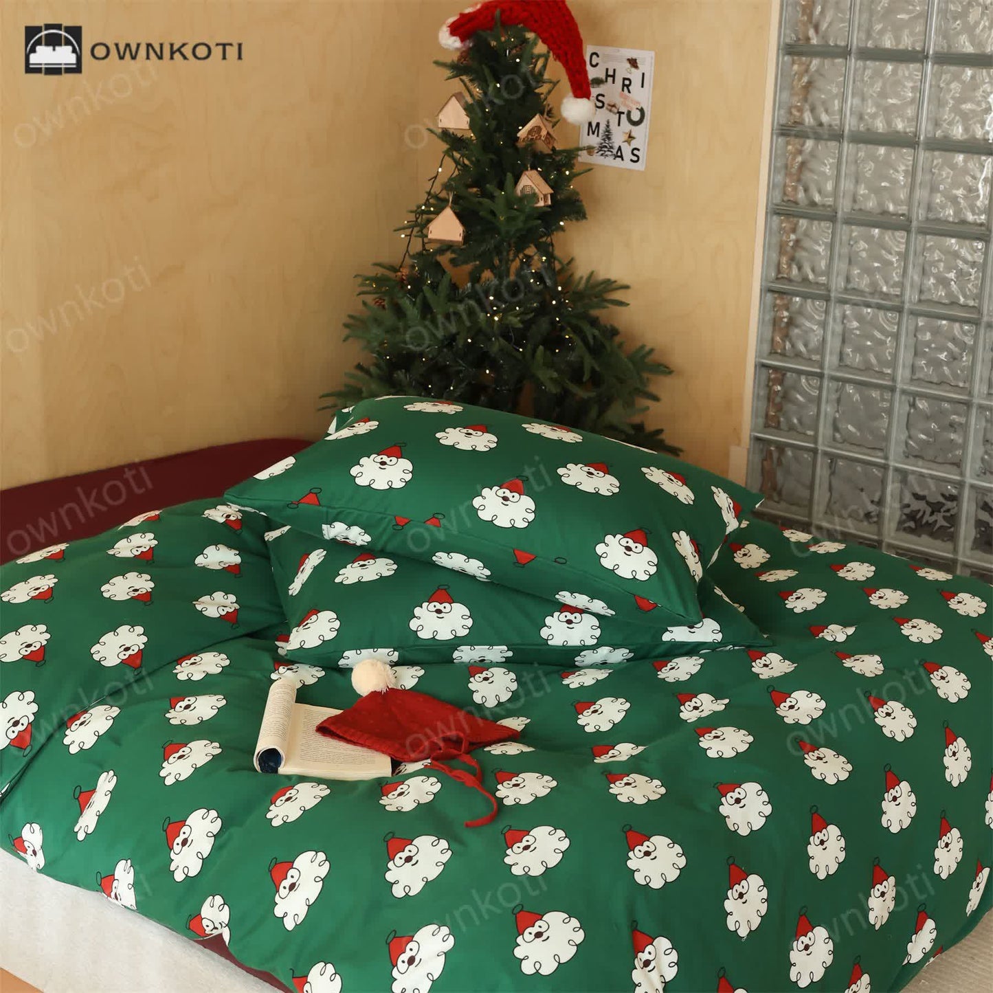 Christmas Pure Cotton Soft Bedding Set(4PCS)