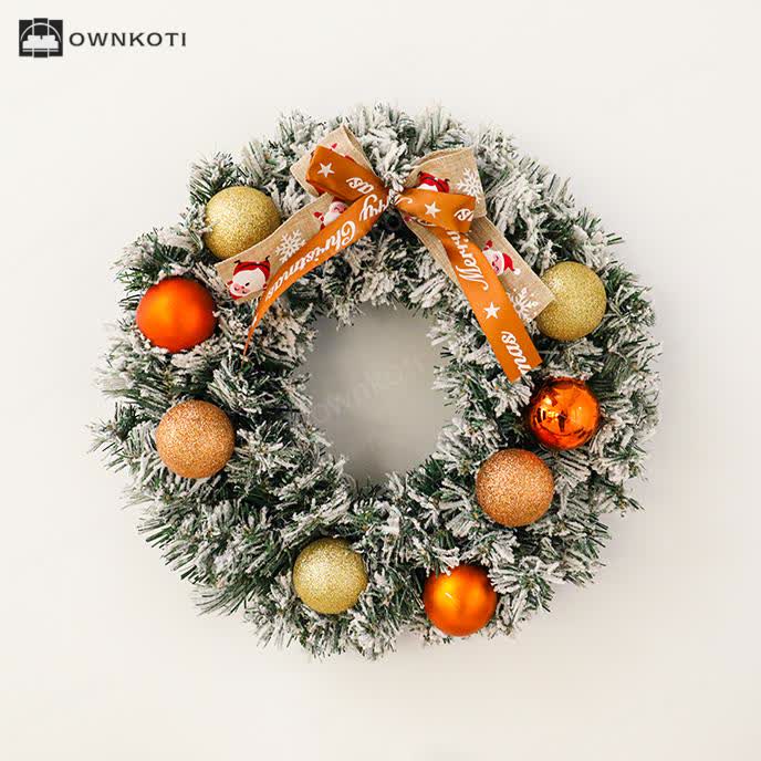 Christmas Garland Wreath Home Decor