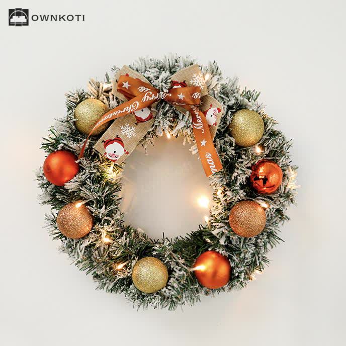 Christmas Garland Wreath Home Decor