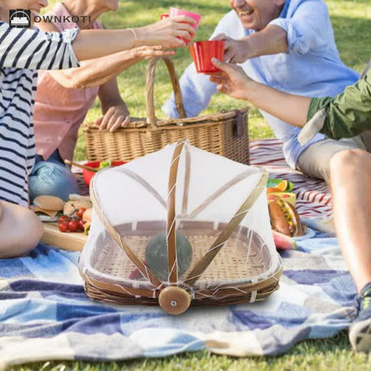 Bamboo Woven Handmade Household Basket