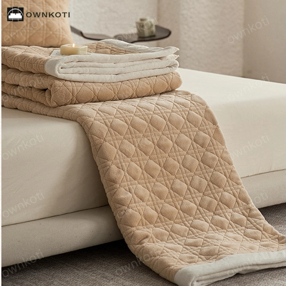 Diamond Texture Soft Throw Blanket