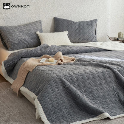 Diamond Texture Soft Throw Blanket