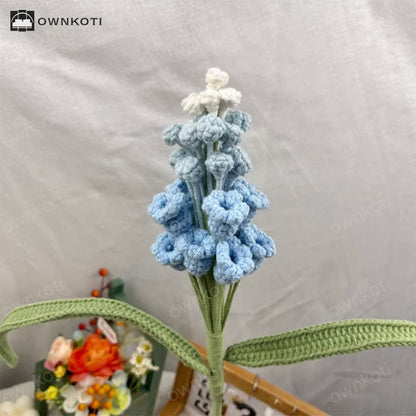 Hand-woven Grape Hyacinth Ornament