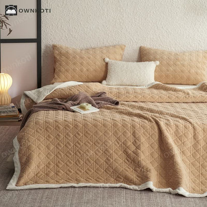 Diamond Texture Soft Throw Blanket