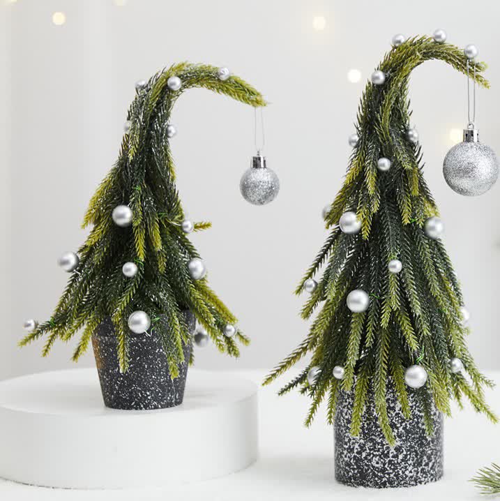 Christmas Tree Potted Home Decoration  - image 9