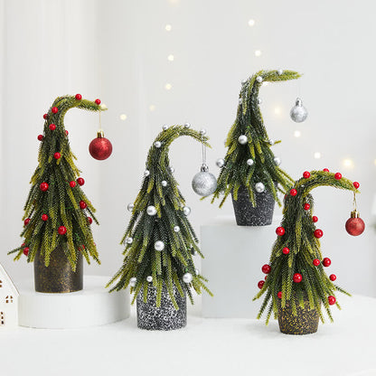 Christmas Tree Potted Home Decoration  - image 1
