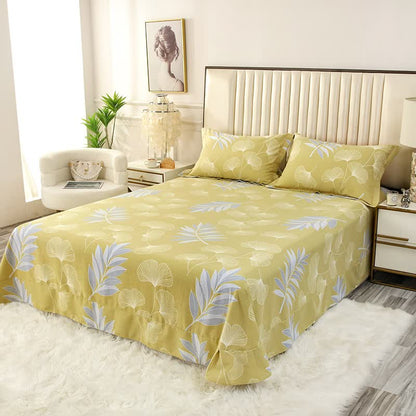 Rosemary Ginkgo Leaf Cotton Bedding Set (4PCS)