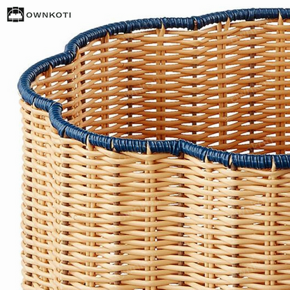 Handmade Rattan Simple Storage Basket