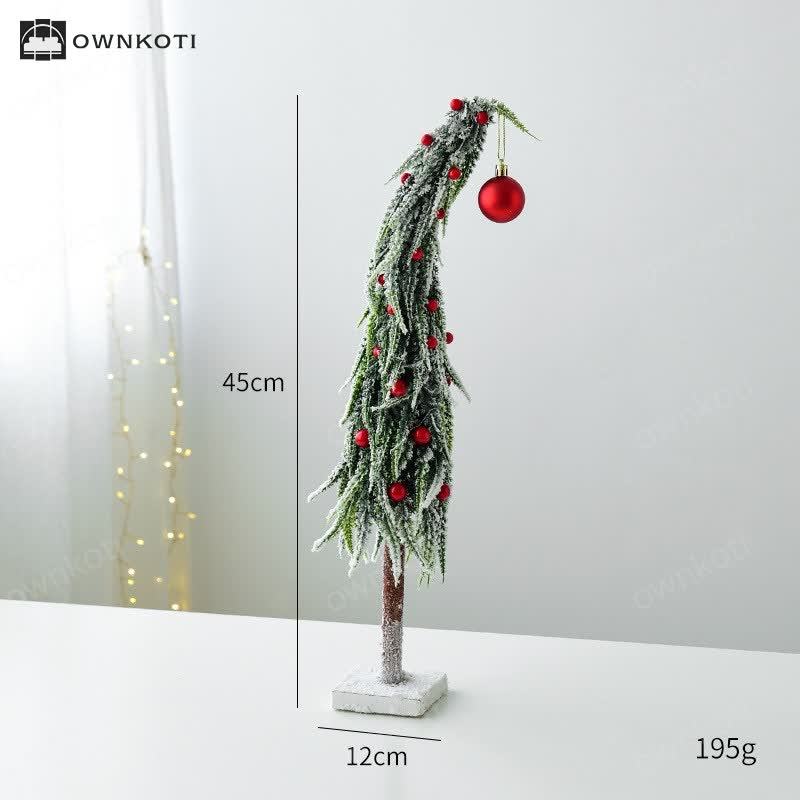 Crooked Neck Christmas Desktop Ornament