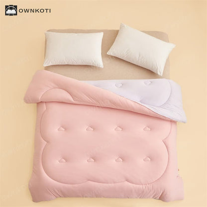 Simple Style Warm Fluffy Comforter