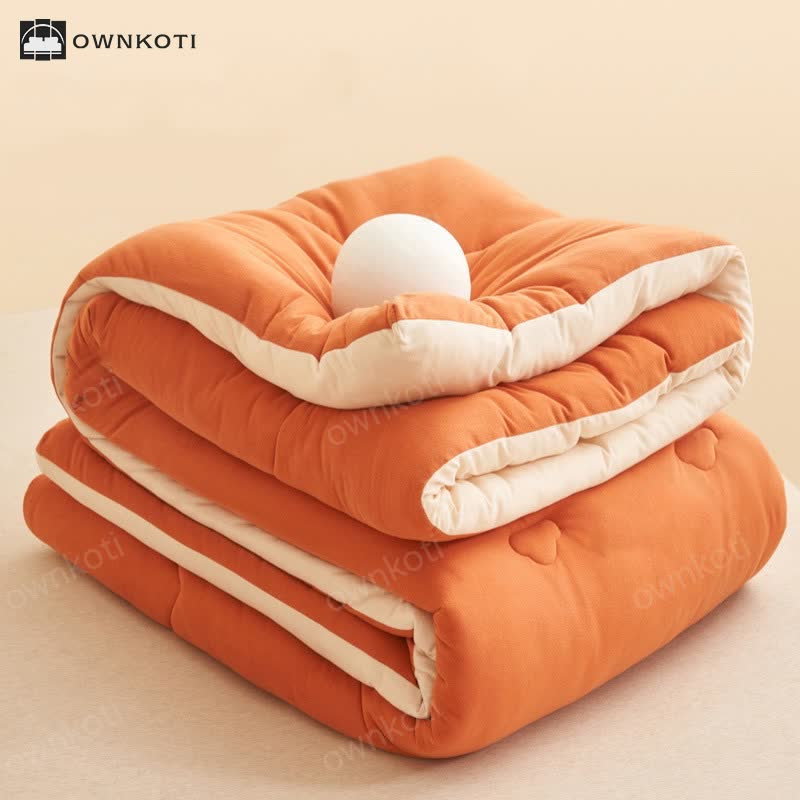 Simple Style Warm Fluffy Comforter