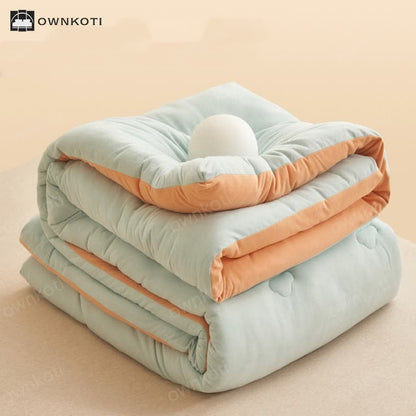 Simple Style Warm Fluffy Comforter