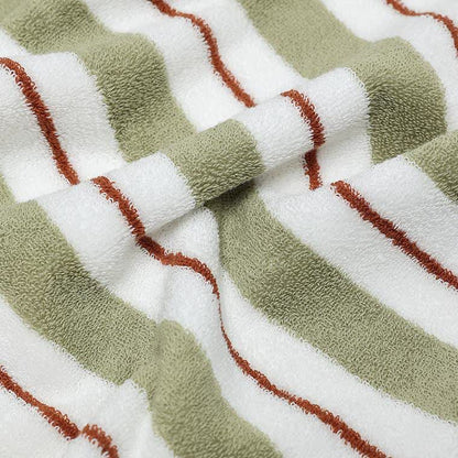 Pure Cotton Simple Striped Towel - image 3
