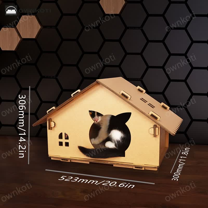 Corrugated Paper Waterproof Pet House