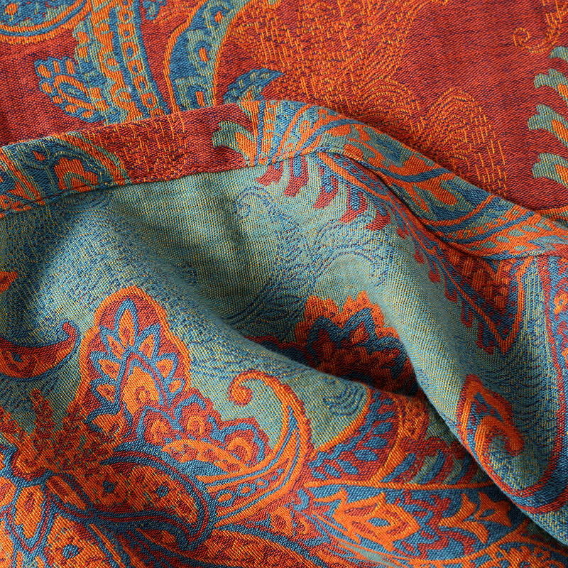 Ownkoti Cotton Gauze Jacquard Retro Quick-dry Bathrobe - image 8