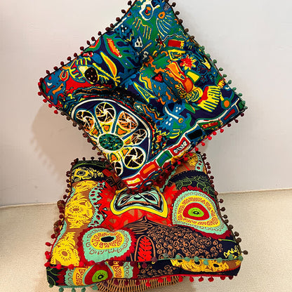 Exotic Square-shaped Soft Seating Cushion