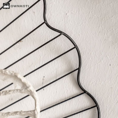 Vintage Iron Sunflower Wall Hanging Decor
