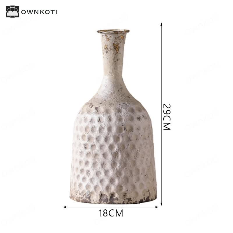 Home Decor Retro Old Iron Vase Ornament