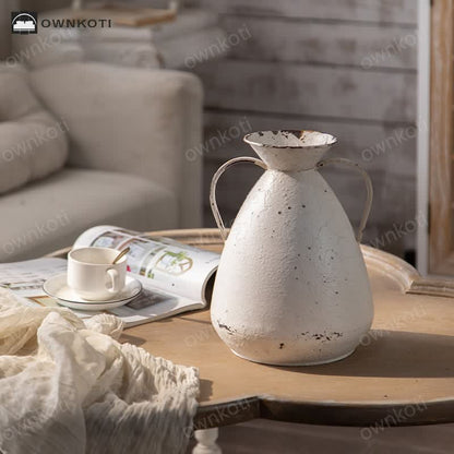 Retro Rural Flower Vase Decorative Ornament