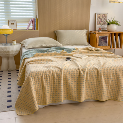 Breathable Three Layers Cotton Gauze Quilt - image 5