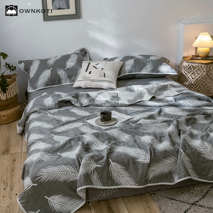 Six Layers Gauze Breathable Comfy Quilt
