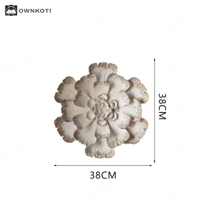 Vintage Iron Sunflower Wall Hanging Decor
