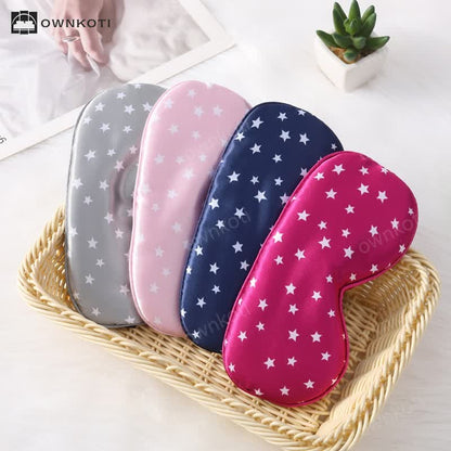 Star Imitation Silk Sleep Eye Mask