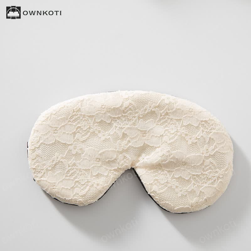 Elegant Lace Flower Eye Mask