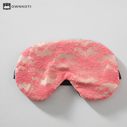 Elegant Lace Flower Eye Mask