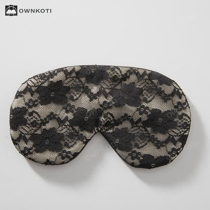 Elegant Lace Flower Eye Mask