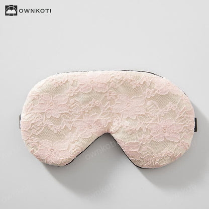 Elegant Lace Flower Eye Mask