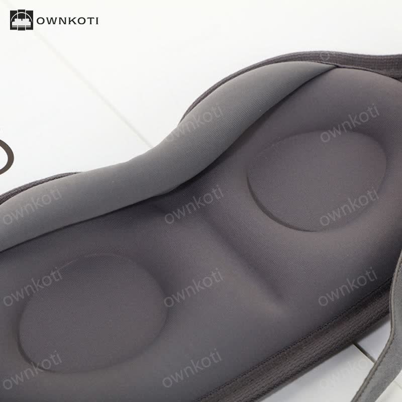 3D Solid Color Blackout Sleep Eye Mask