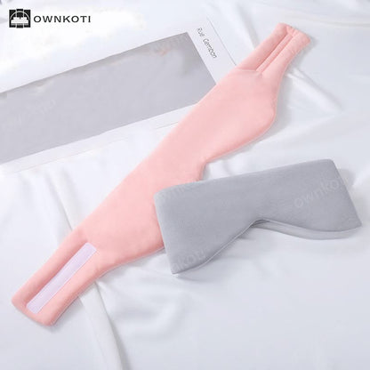 Full Wrap Ice Silk Sleep Velcro Eye Mask