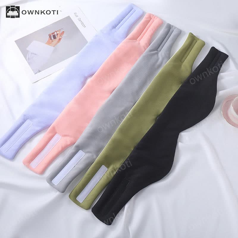 Full Wrap Ice Silk Sleep Velcro Eye Mask