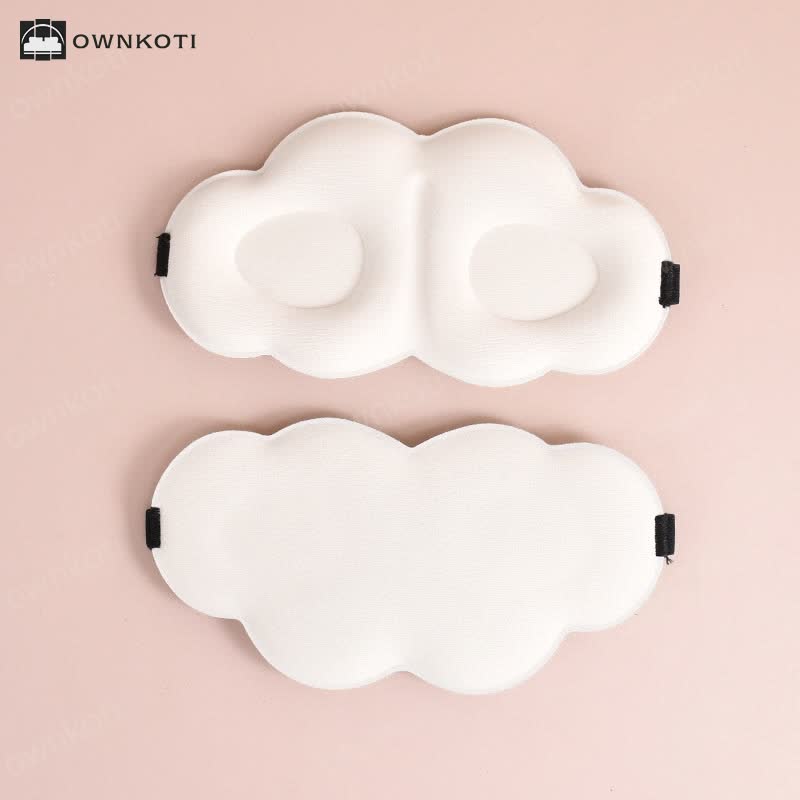 3D Cloud Breathable Double-Sided Eye Mask