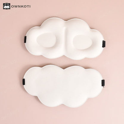 3D Cloud Breathable Double-Sided Eye Mask