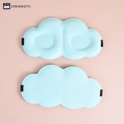 3D Cloud Breathable Double-Sided Eye Mask