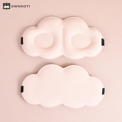 3D Cloud Breathable Double-Sided Eye Mask