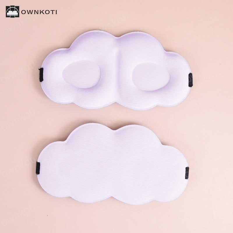 3D Cloud Breathable Double-Sided Eye Mask