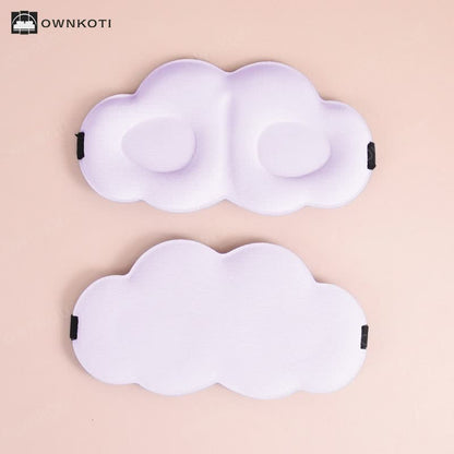 3D Cloud Breathable Double-Sided Eye Mask