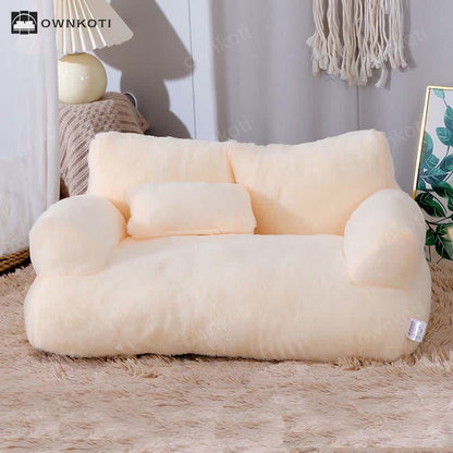 Fluffy Removable Washable Pet Sofa Bed