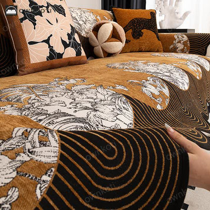 Vintage Chenille Anti-slip Sofa Cover
