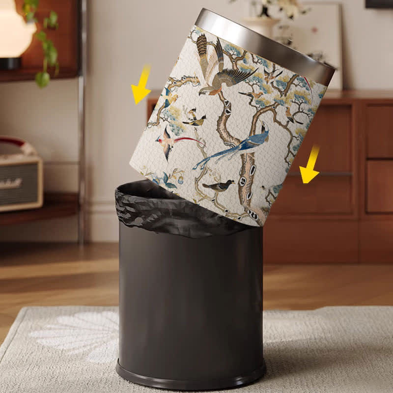 Luxurious Large Capacity Rural Durable Trash Bin - image 4