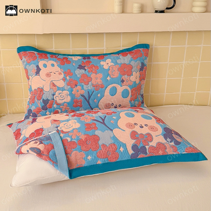 Cute Style Cotton Gauze Soft Quilt