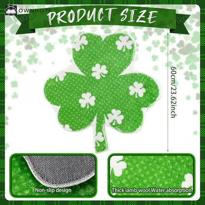 Rural Shamrock Water-absorbent Bath Mat