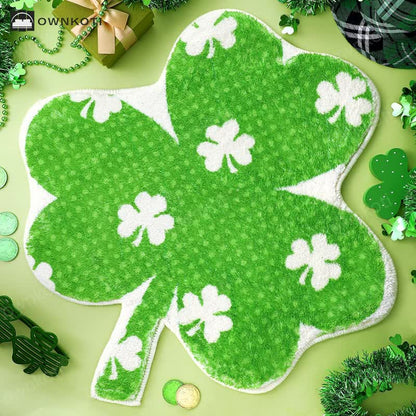 Rural Shamrock Water-absorbent Bath Mat