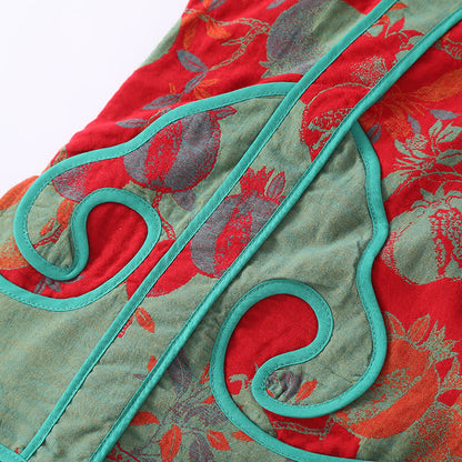 Jacquard Pomegranate Cotton Gauze Nightwear Set - image 2