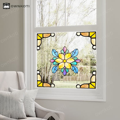 Double-sided Static Decorative Window Sticker