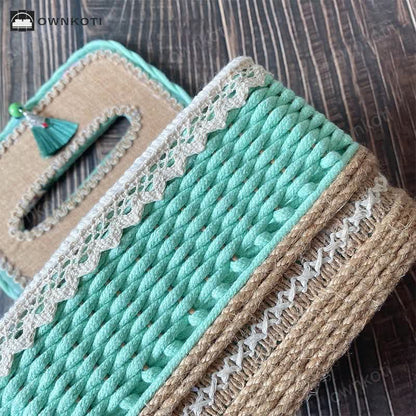 Pastoral Style Handmade Creative Woven Tissue Box